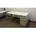 Steelcase Powered Height Adjust Sit Stand Corner Desk w Run-offs